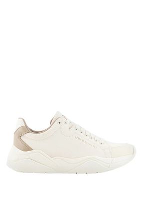 کفش اسنیکر سفید زنانه بند دار Armani Exchange - کد 792817870