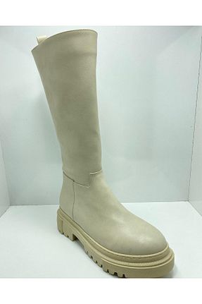 چکمه بژ زنانه پاشنه کوتاه (1 - 4 سانتی متر) PASCUAL - کد 792361758