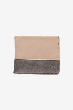 کیف پول قهوه ای مردانه ابعاد کوچک AC&Co / Altınyıldız Classics - کد 736981161