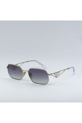 عینک آفتابی طلائی زنانه 58 Prada - کد 792558499