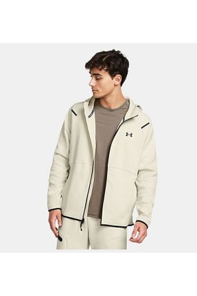 سوئیشرت بژ مردانه ساده Under Armour - کد 792628927