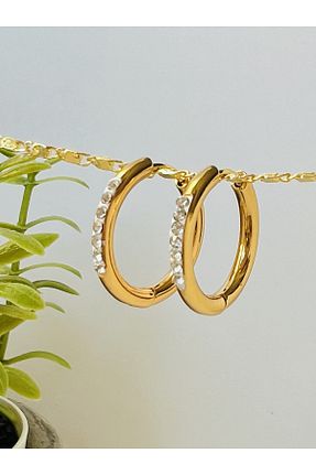 گوشواره استیل (فولاد) طلائی زنانه استیل (فولاد) KOALA COMPANY - کد 792871205