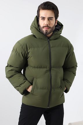 کاپشن خاکی زنانه اورسایز GAREN - کد 792879660