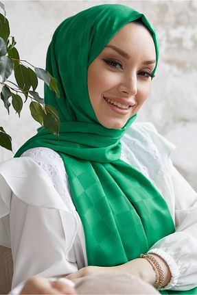 شال سبز زنانه پلی استر SpecialScarf Hijab Fashion - کد 792947728