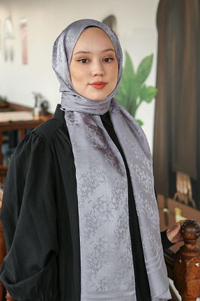 شال زنانه پلی استر Hint İpek - کد 792973457