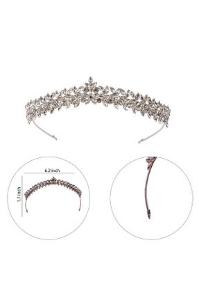 تاج زنانه سنگ کریستال Hayalperest boncuk - کد 793023872