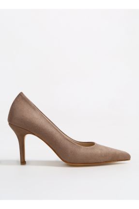 کفش پاشنه بلند کلاسیک قهوه ای زنانه پاشنه نازک پاشنه متوسط ( 5 - 9 cm ) کد 793206569