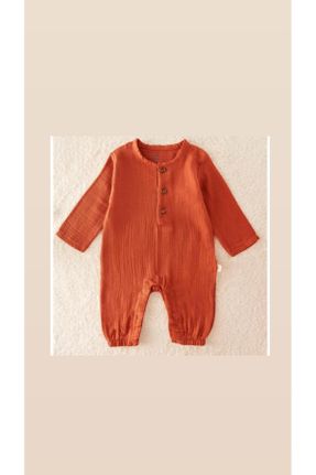 ست نوزادی نارنجی بچه گانه پنبه (نخی) کد 792893713