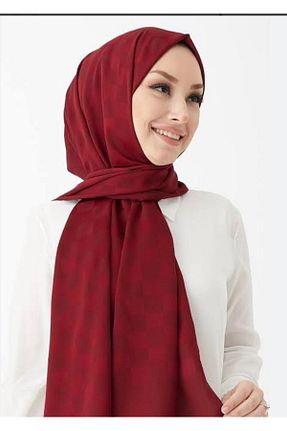 شال زرشکی زنانه پلی استر SpecialScarf Hijab Fashion - کد 792947815