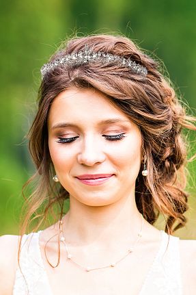 تاج زنانه سنگ کریستال Hayalperest boncuk - کد 793023872
