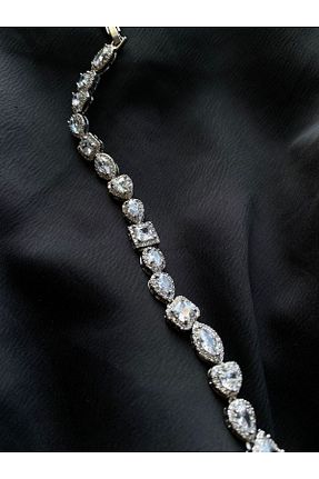 دستبند استیل (فولاد) زنانه استیل (فولاد) ZEC Beauty - کد 793172997