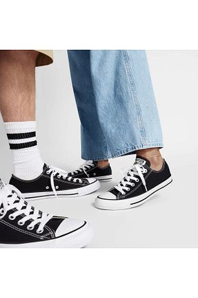 کفش اسنیکر مشکی مردانه بند دار Converse - کد 793058696