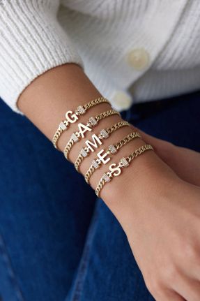 دستبند طلا طلائی زنانه کد 377357411