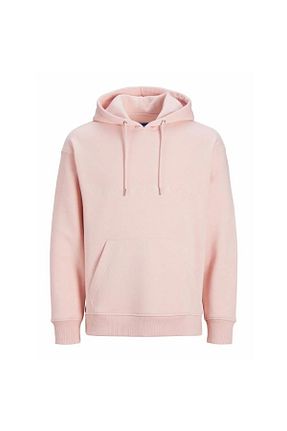 سوئیشرت صورتی مردانه چاپی Jack & Jones - کد 793302886