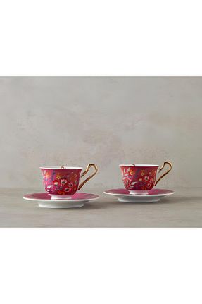 فنجان قهوه زرشکی 2 نفره English Home - کد 793576896