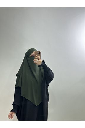 شال سبز زنانه Medine İpeği EYMAHCA - کد 793430266