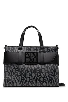 کیف دستی طوسی Armani Exchange - کد 793854542