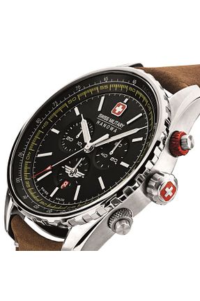ساعت مچی طوسی مردانه 41-45 میلی متر Swiss Military - کد 778730023
