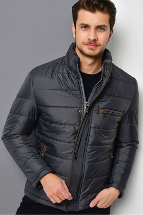 کاپشن طوسی مردانه رگولار Dewberry - کد 35021918