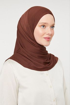 شال قهوه ای زنانه Melodi Scarf - کد 793639304