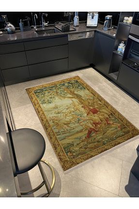 فرش رنگی قابل شستشو Rugs Modern Halı - کد 793547795