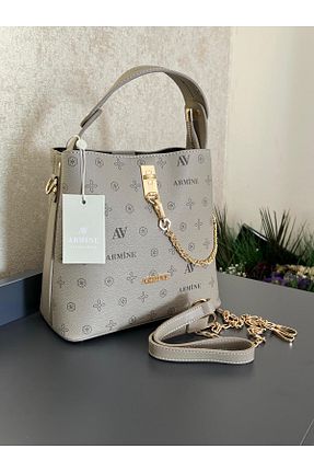 کیف دوشی قهوه ای زنانه چرم مصنوعی Armine - کد 793646727