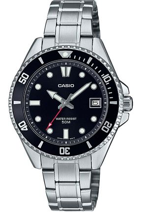ساعت مچی سفید مردانه 36-40 میلی متر Casio - کد 777668769