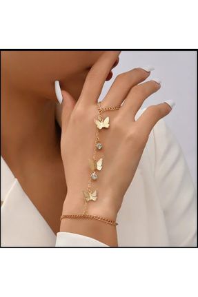 دستبند جواهر طلائی زنانه کد 793961511