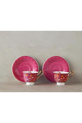 فنجان قهوه زرشکی 2 نفره English Home - کد 793576896
