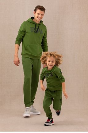 شلوار کرمگن سبز مردانه اسلیم فیت U.S. Polo Assn. - کد 793584836