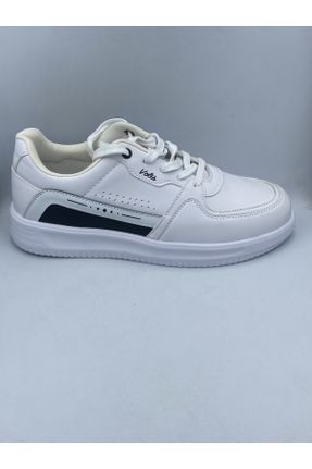 کفش کژوال سفید زنانه چرم مصنوعی پاشنه کوتاه ( 4 - 1 cm ) پاشنه ساده کد 793374864