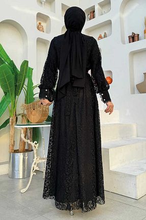 لباس حجاب مشکی زنانه رگولار Bym Fashion - کد 793889131