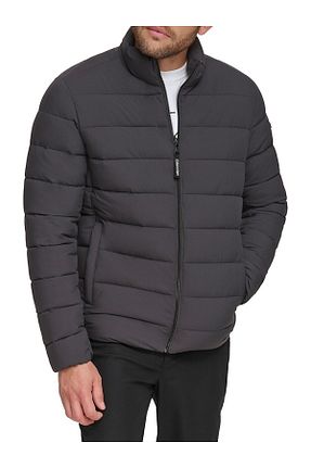 کاپشن طوسی مردانه Relaxed Calvin Klein - کد 779890944