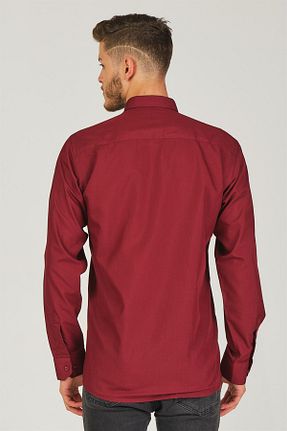 پیراهن زرشکی مردانه رگولار Dewberry - کد 204515929