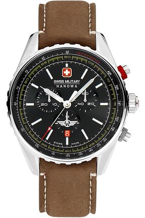 ساعت مچی طوسی مردانه 41-45 میلی متر Swiss Military - کد 778730023