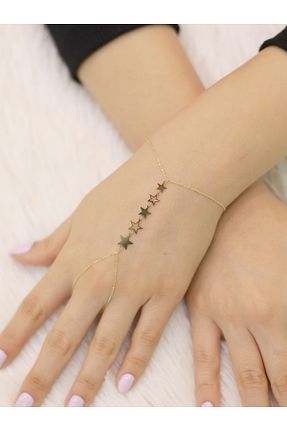 دستبند طلا زرد زنانه 14 عیار ZEYNEPLİ GOLD - کد 794361399