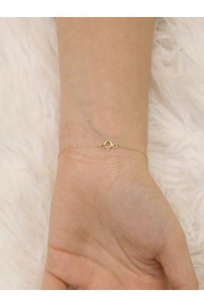 دستبند طلا زرد زنانه 14 عیار ZEYNEPLİ GOLD - کد 794361399