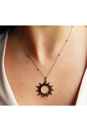 گردنبند نقره طلائی زنانه 925 عیار Dsm Silver & Design - کد 103591814