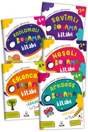کتب فعالیتی و آموزشی 3 - 6 سال FLOKİ ÇOCUK - کد 79575660