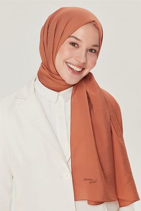 دستمال گردن نارنجی زنانه ویسکون Armine TREND - کد 104299066