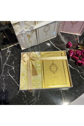 سجاده طلائی پنبه ای miracle gifts - کد 794139070