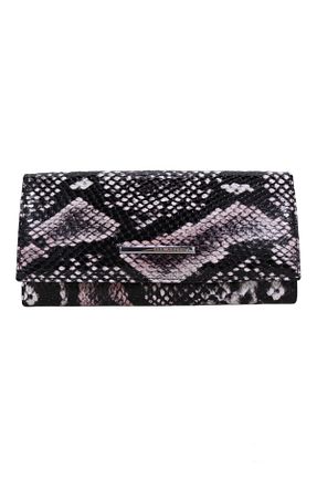 کیف پول مشکی زنانه ابعاد بزرگ Karya Deri - کد 794100028