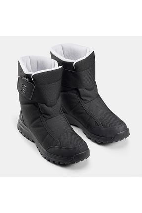 بوت برفی مشکی زنانه ضد آب Decathlon - کد 52588671
