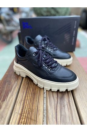 کفش کژوال مشکی مردانه چرم خالص MARCOMEN - کد 794136892