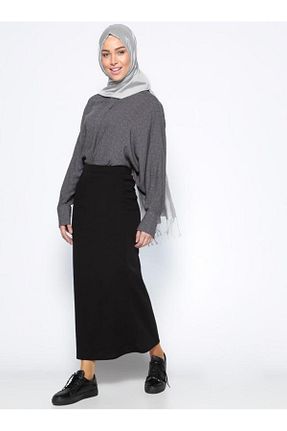 دامن حجاب مشکی زنانه Kalem CNG MODA - کد 794328253