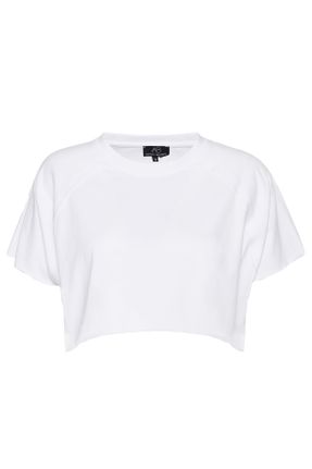 تی شرت سفید زنانه رگولار یقه گرد کد 794373123