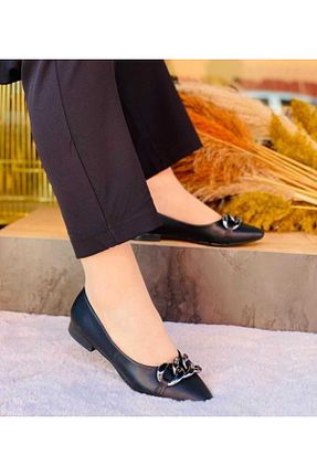 بابت مشکی زنانه چرم مصنوعی İDC MODA - کد 794509514