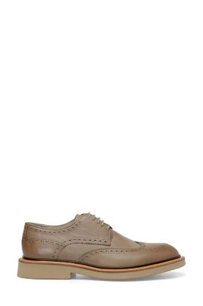 کفش کلاسیک قهوه ای مردانه پاشنه کوتاه ( 4 - 1 cm ) پاشنه ساده کد 794520677