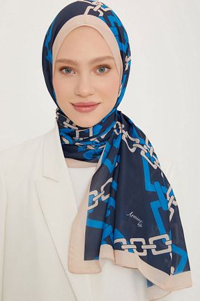 شال سرمه ای زنانه Poly Twill Armine - کد 309522319