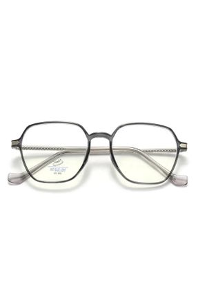 عینک محافظ نور آبی طوسی زنانه 51 پلاستیک UV400 آستات کد 770123736